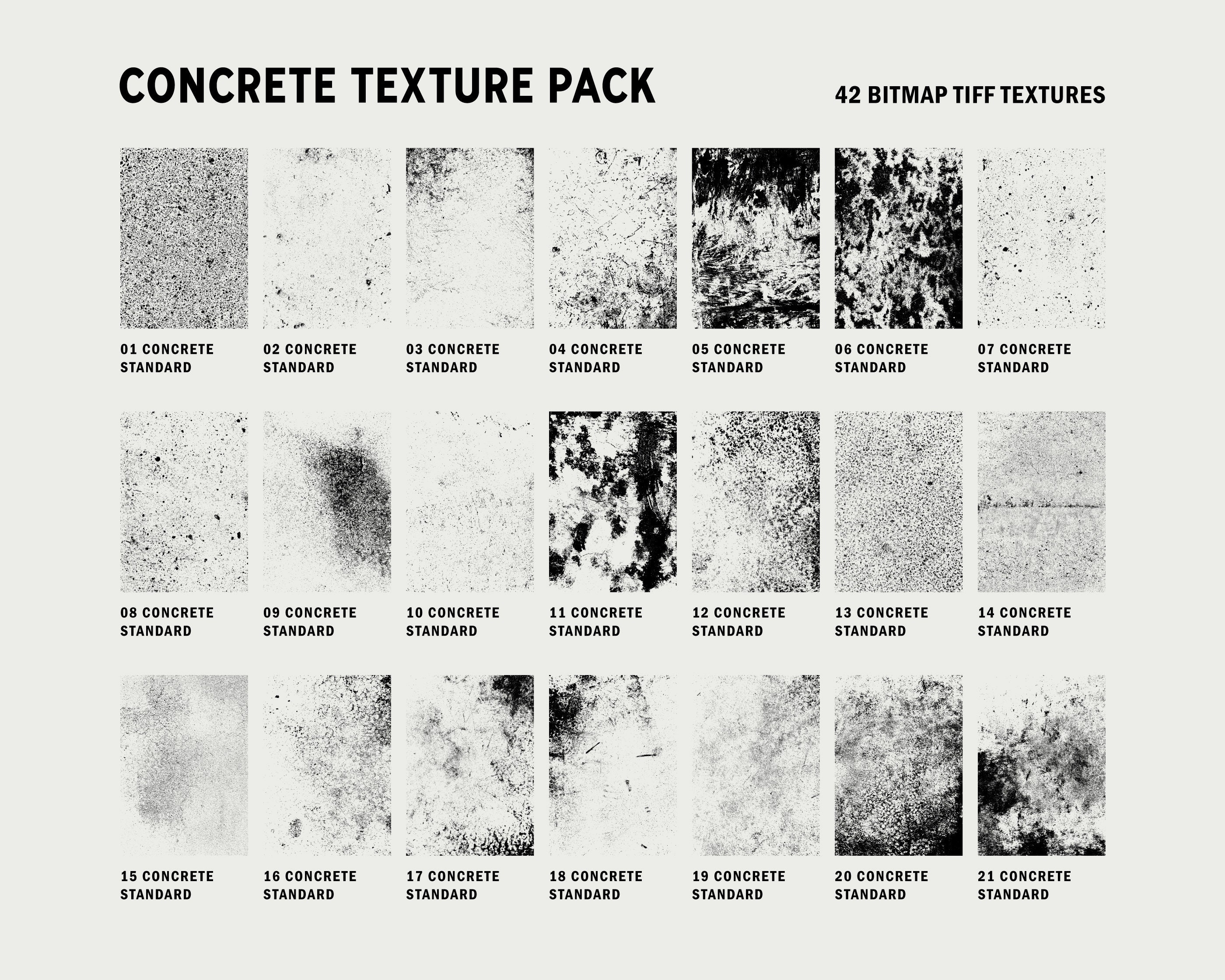 Concrete Texture Pack - Grunge Textures, Distressed Textures, Vintage ...