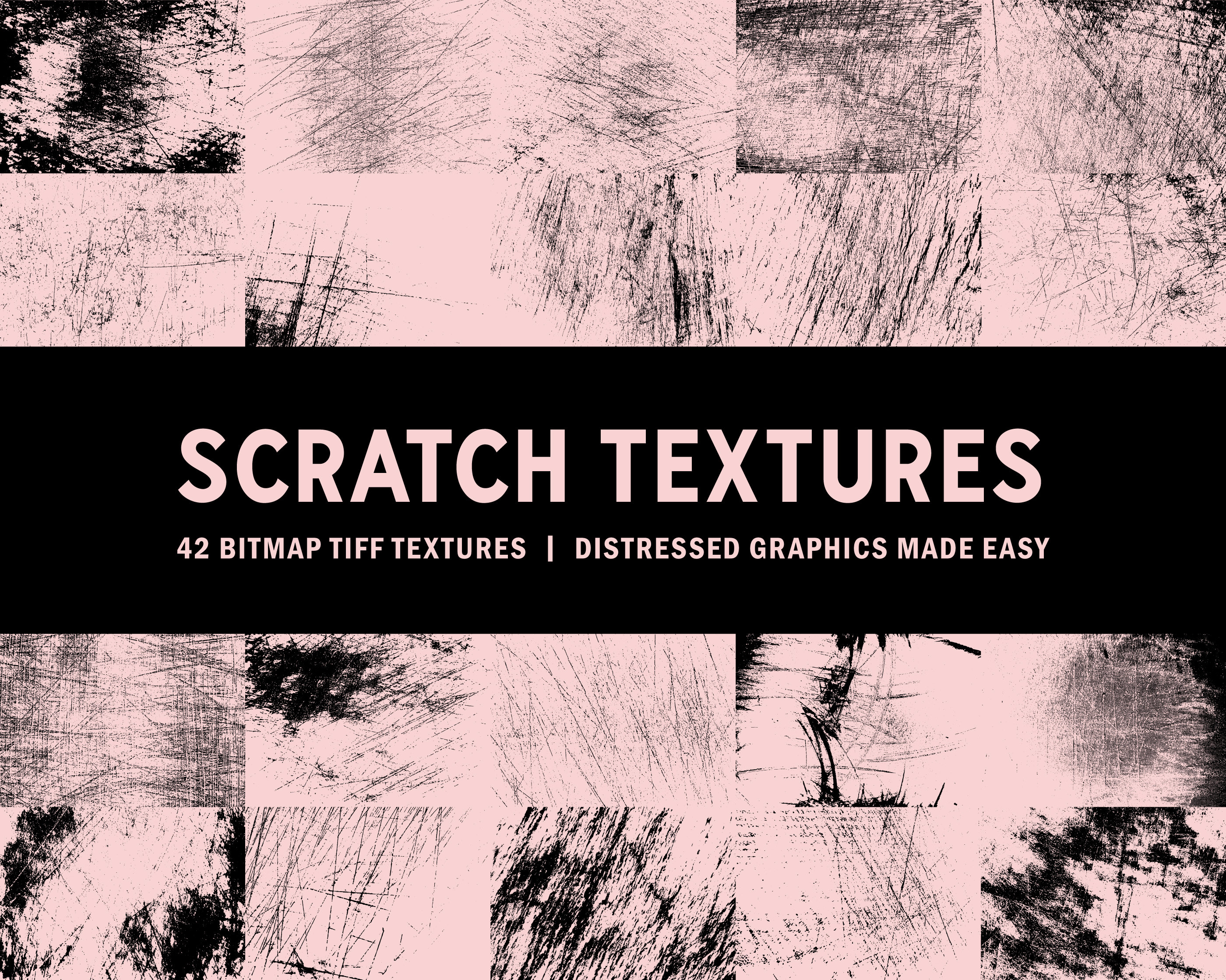 Scratch Texture Pack - Grunge Textures, Distressed Textures, Vintage ...