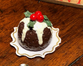 Mini Christmas Pudding Cake