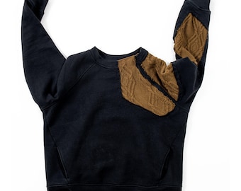 Sudadera negra unisex. Talla M.