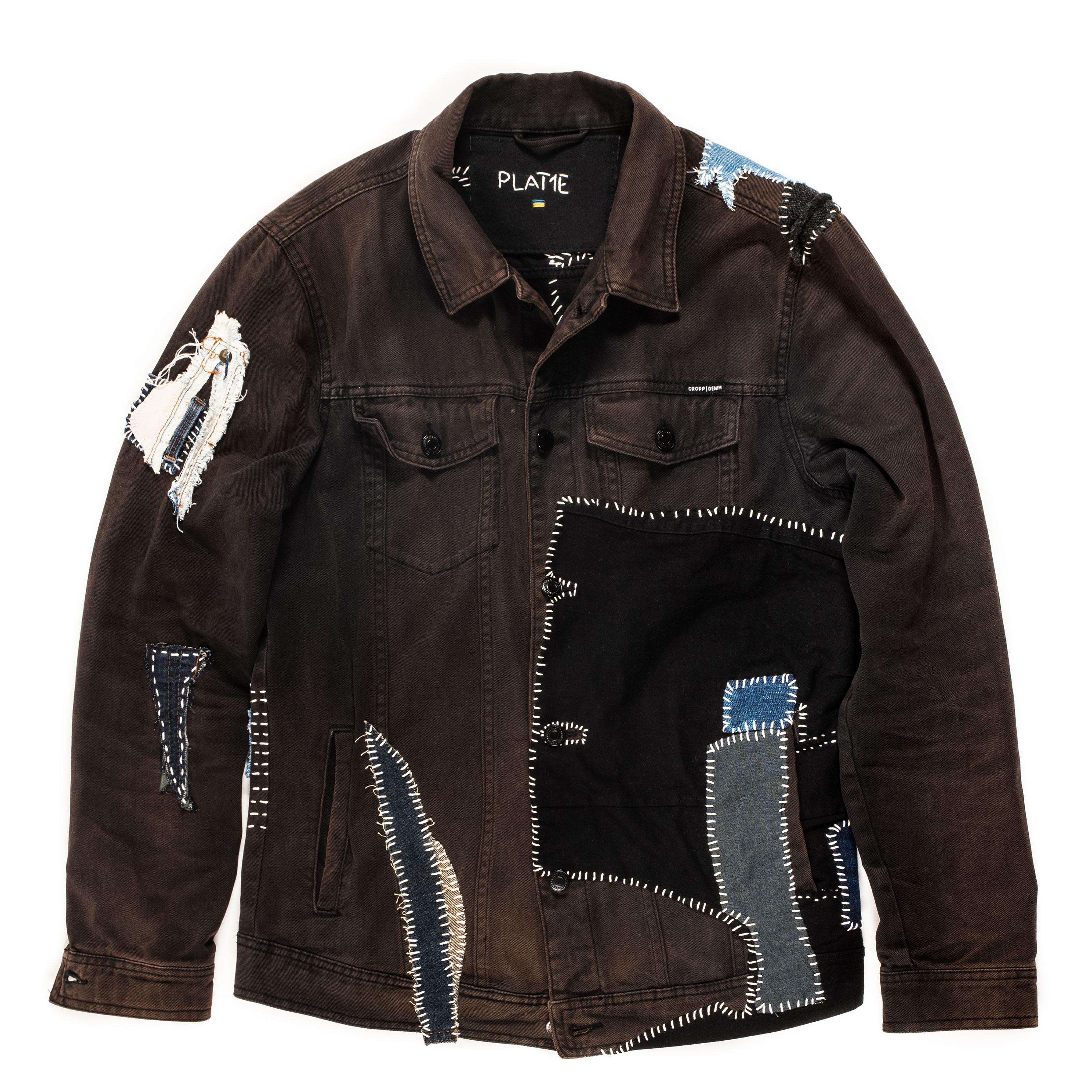 Boro Stitch Denim Jacket, Handmade Upcycled Patchwork, Size M - Etsy
