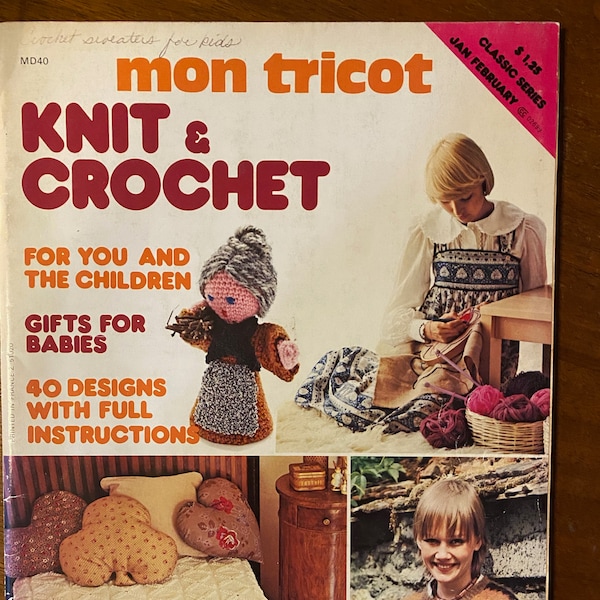 Mon Tricot Patterns Etsy Mon Tricot Patterns Etsy