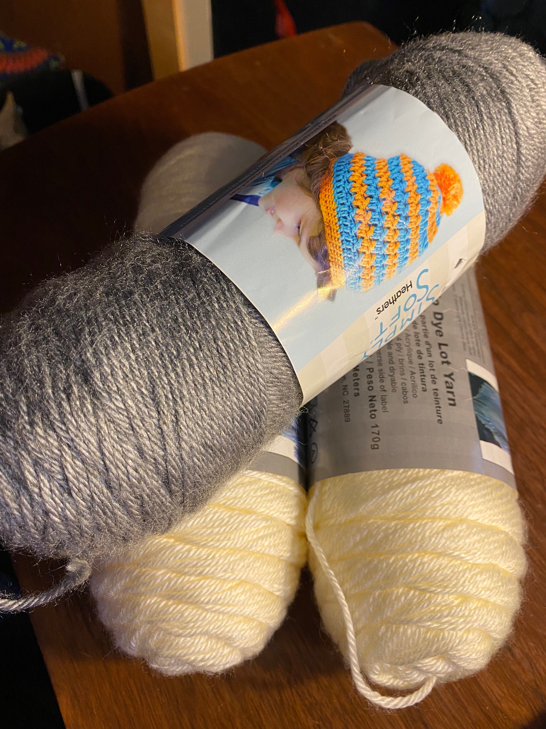 Found these Caron Cakes for a great price; there were only 4 in the same  dye lot. 603 yards/300g per cake, worsted weight. How big of a blanket  could I knit with