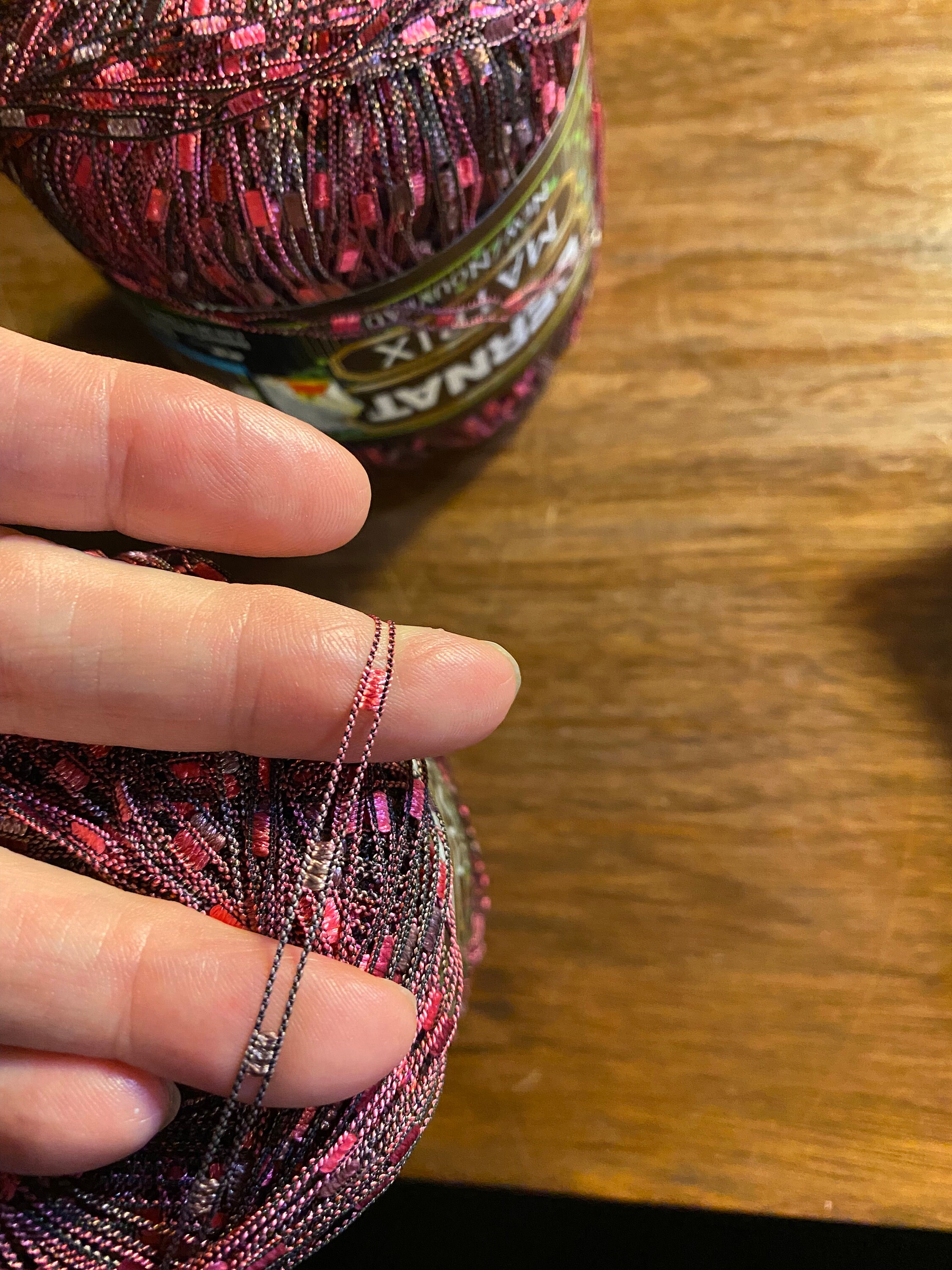 Bernat Matrix Yarn Ribbon for Knitting and Crochet - Web Wines