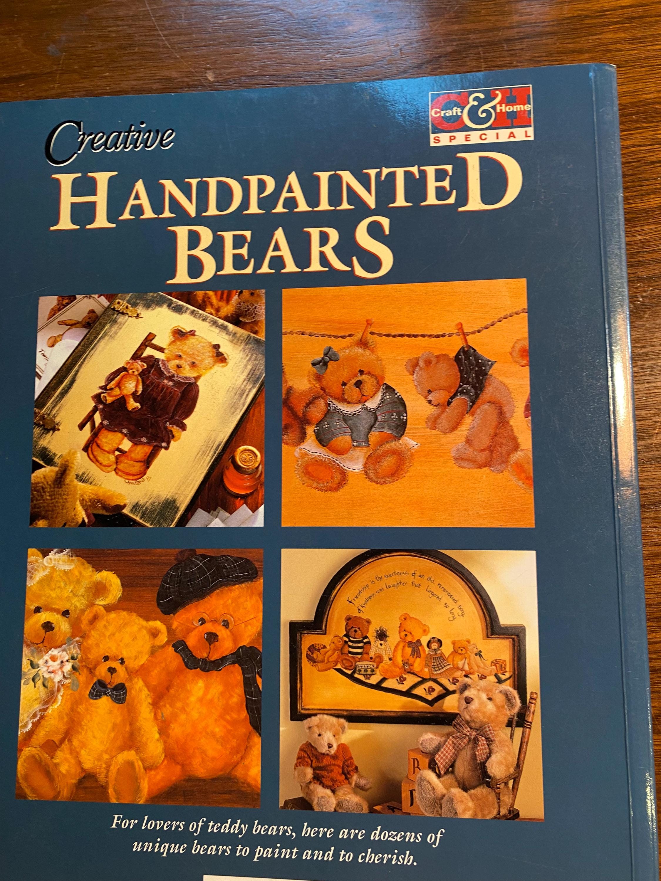 Creative Handpainted Bears - Annette Stevenson - 1998 - Folk Art