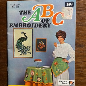 American Thread Embroidery Stitches Star Book No. 221 Embroidery Stitch Guide Instructions) How To Embroider Stitches Swedish Weaving Crewel