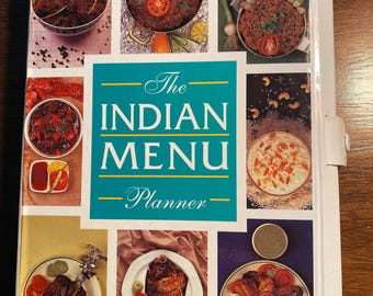 The Indian Menu Planner  - Promodini Varma - Cookbook / recipes - 1997 - Best recipes from India - Spices Tandoor Curries Vegetarian