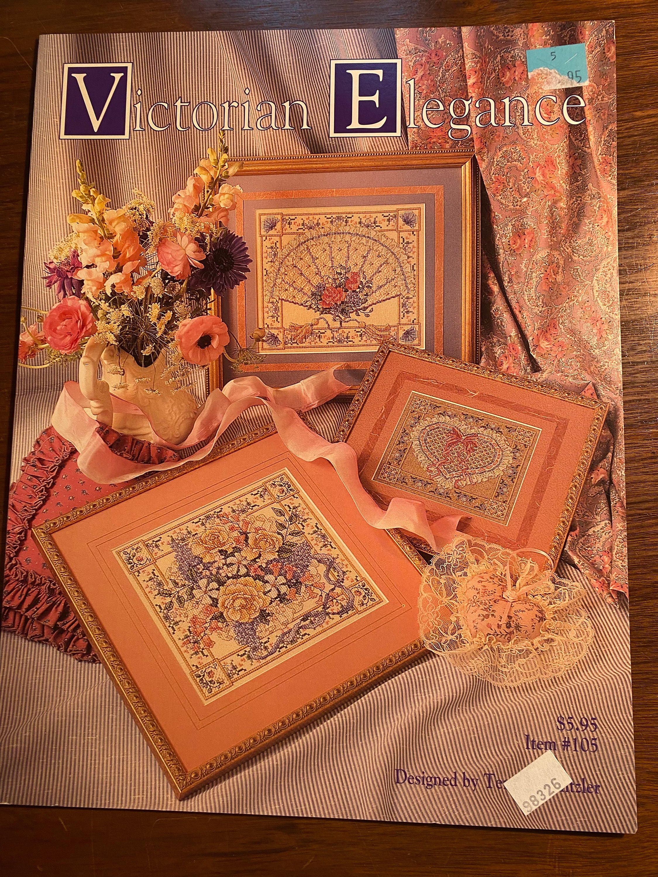 芽風☆24SS☆アラエル☆コットンローンパッチワーク刺繍WPO☆美品です Victorian Elegance Needlework Leaflet 105 Teresa Wentzler Design