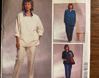 Pantalones con capucha - Patrón McCall's n.° 3305 - Talla de adulto L (18-20) Costura con remalladora - 1987 - Sin cortar