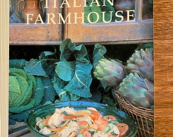 Recipes from an Italian Farmhouse - Valentina Harris - Cookbook - 1989 - Rice, Polenta, Pasta, Fish, Poultry etc