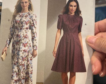 Misses  Dress,  Vogue Design 1862 Pattern  (uncut)  Size 8 to 16  Day or Evening Wear 2022 - Semi-fitted