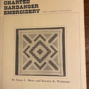 Livret de broderie Hardanger Advanced Chartered par Susan L
