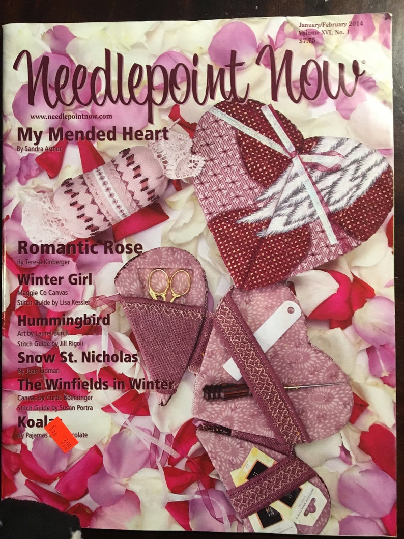 Needlepoint Now Magazine January / February 2014 Issue XVI No. | Etsy