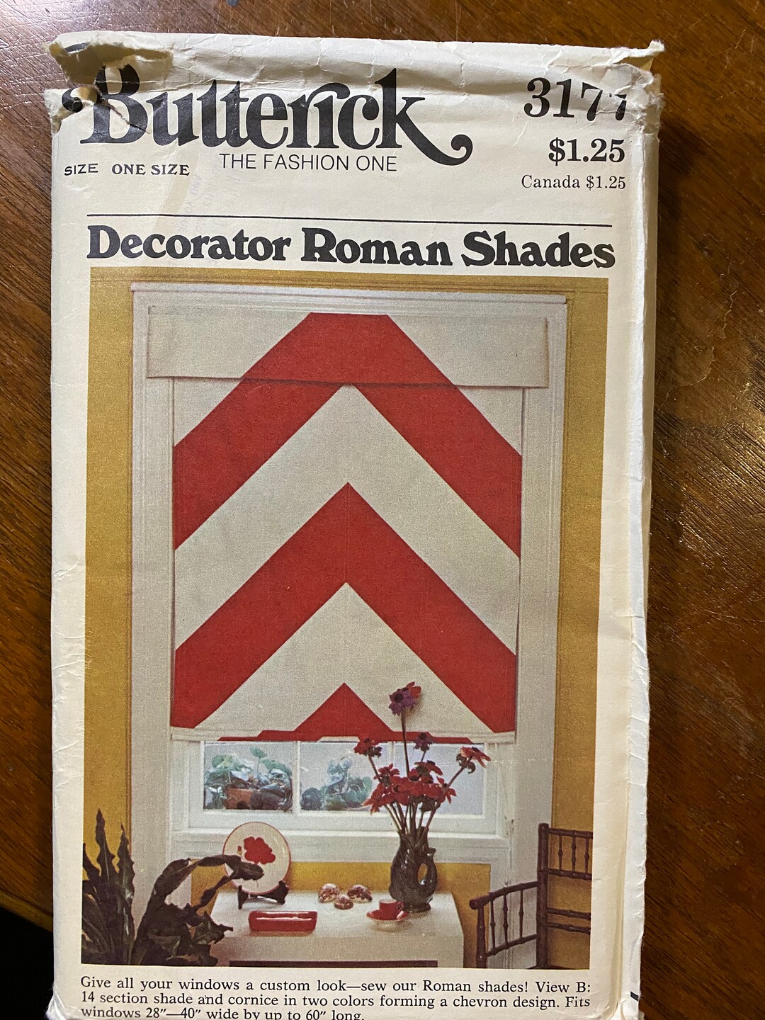 Home Fabric Window Roman Shades PATTERN Window Treatments Etsy