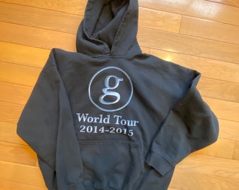 Garth Brooks Hoodie Black Shirt (2014 - 2015 World Tour) - Size XL