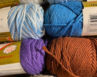 Red Heart 100% Cotton 4 Ply Knit and Crochet Yarn - 2 1/2 oz - New - Coats & Clark - ART.E.283 sold by the skein
