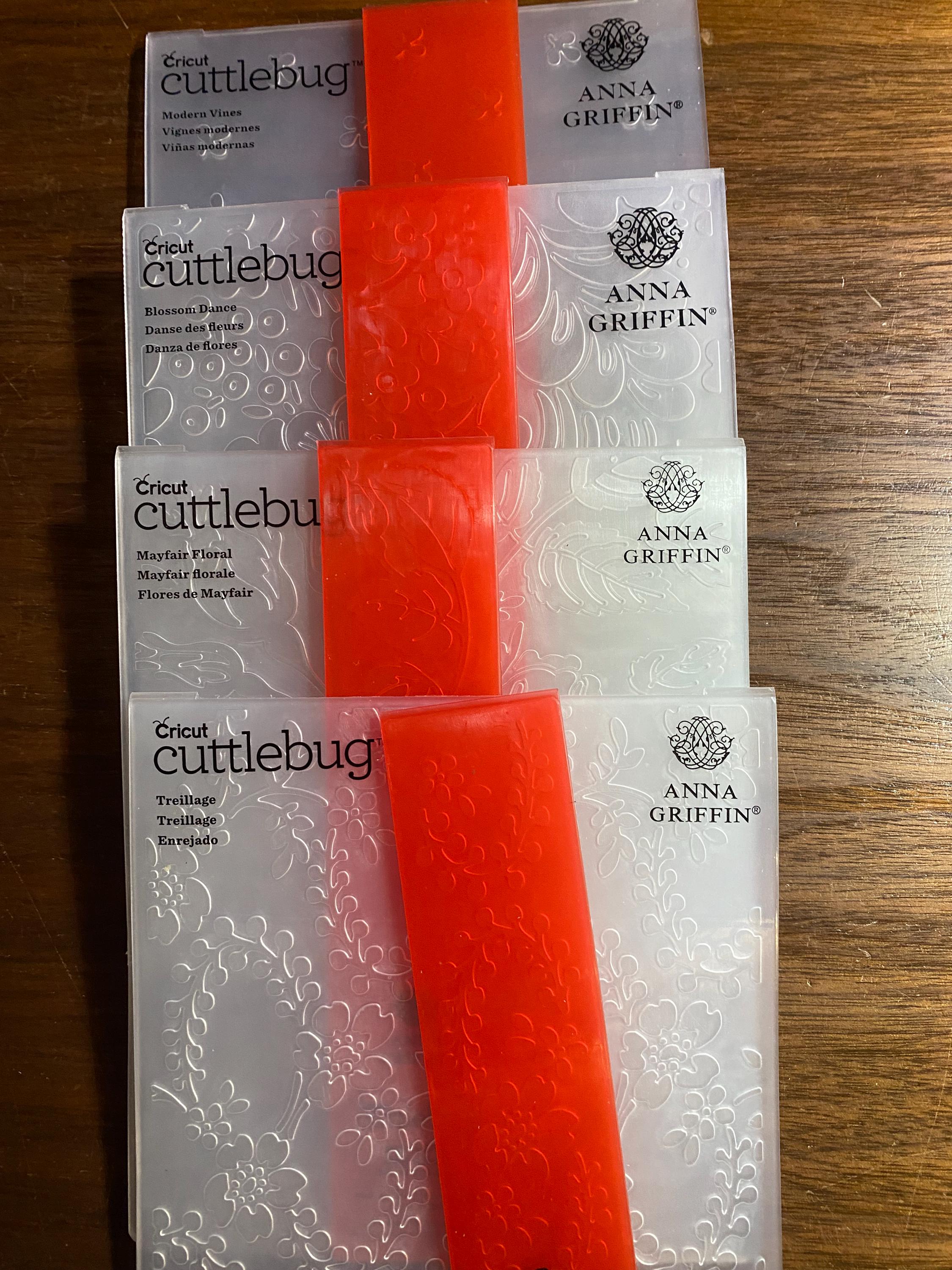 Anna Griffin Circuit Cuttlebug Embossing Folder Decorative Pick