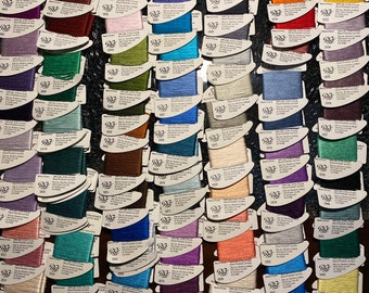 Splendor Silk No S870 to S939 - Specialty Needlework Floss Needlepoint Cross Stitch Choose Color - Rainbow Gallery - 8 Yds Strandable 12 Ply