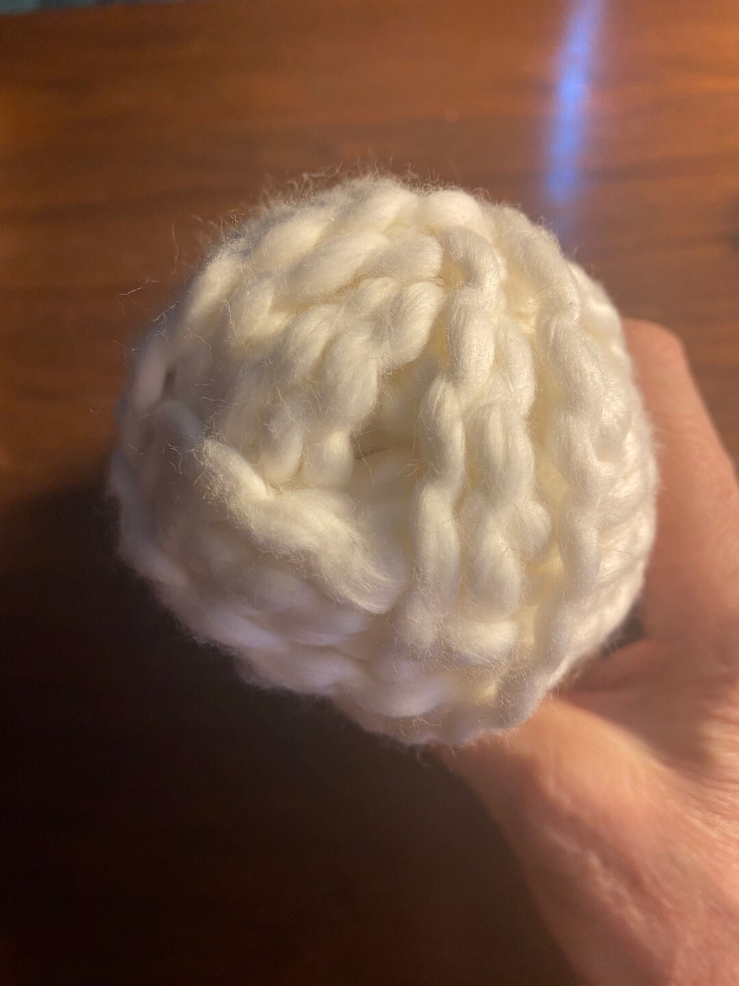 Yarn Bee Cotton XXL White 100 Knitting & Crochet Yarn 3.5 Oz 50 Yds New