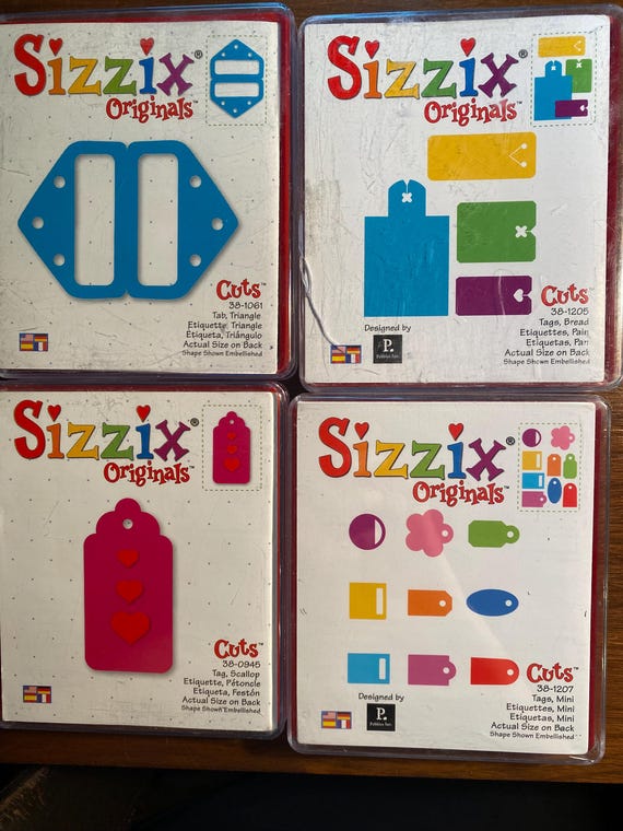 Tags / Tabs Pick Sizzix Cuts - for Roller Machine Provo Craft