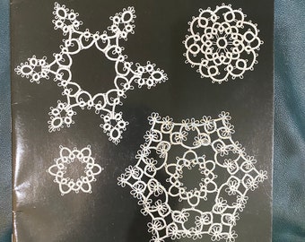 Easy Tatting Patterns - Rosella Linden - 1999 - Ornaments, Doily, Decorations, Snowflakes etc - Dover Publication