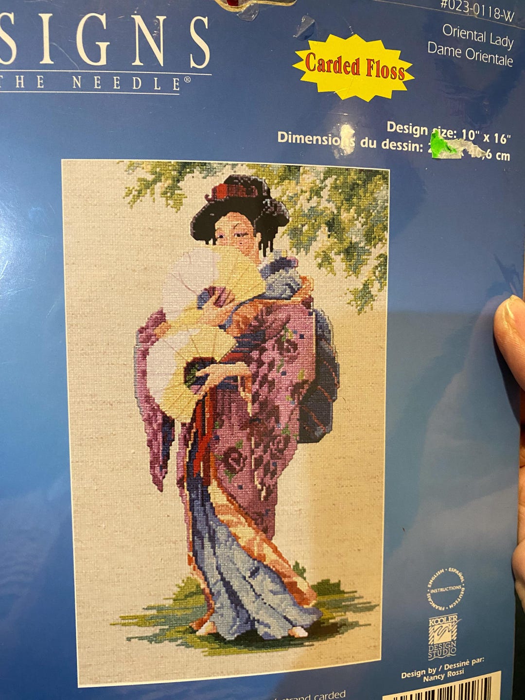 Oriental Lady - Designs for the Needle Janlynn 032-0118-W - Cross