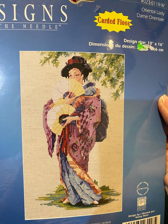 Oriental Lady - Designs for the Needle Janlynn 032-0118-W - Cross