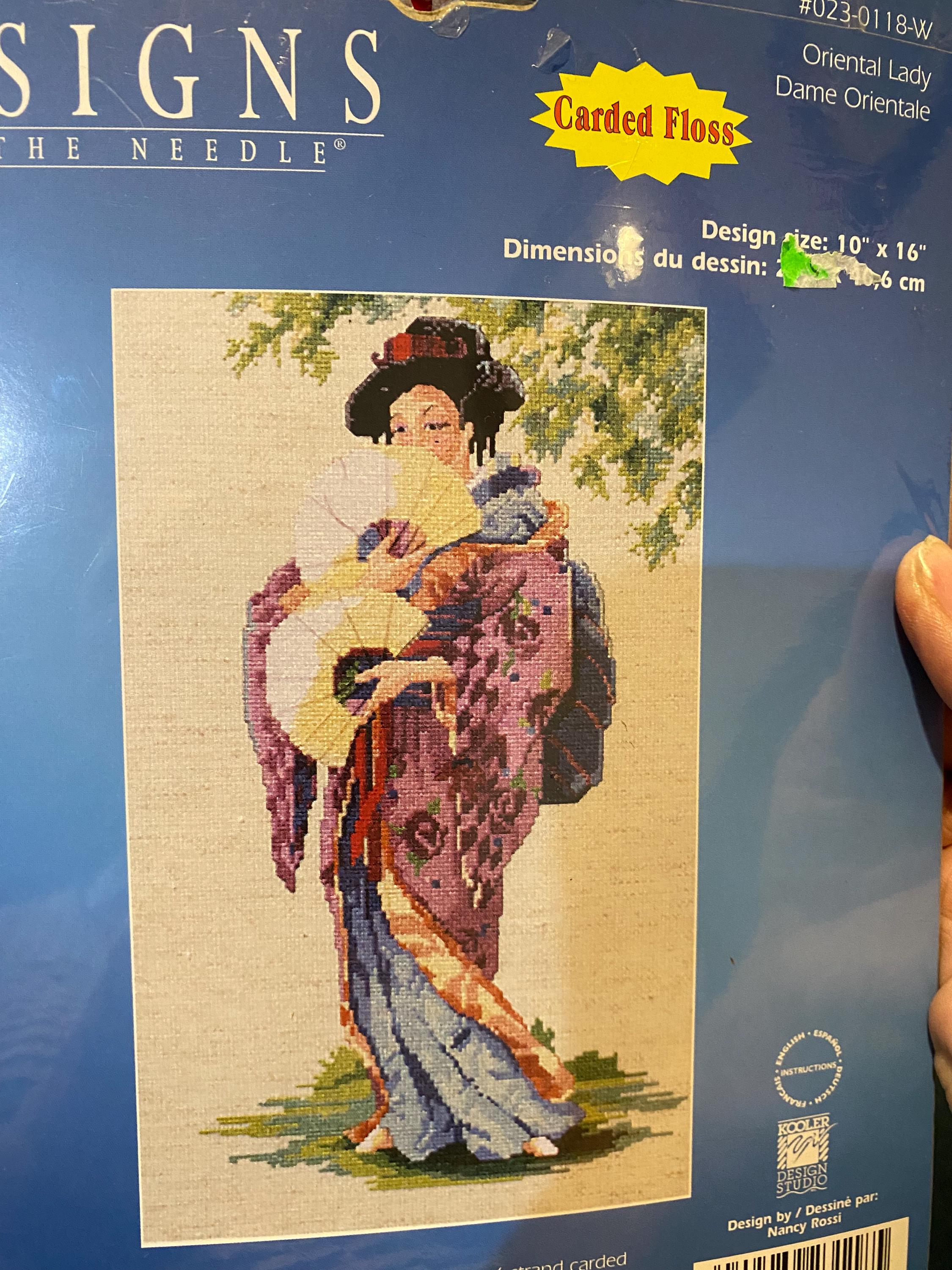 Oriental Lady - Designs for the Needle Janlynn 032-0118-W - Cross