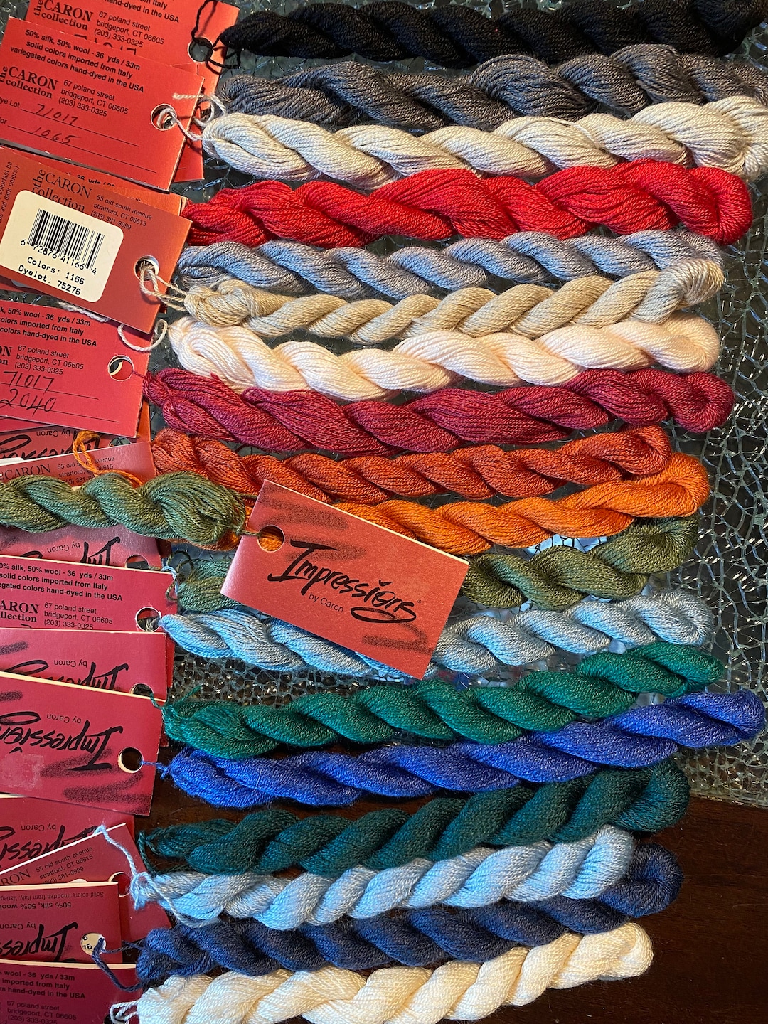Impressions Silk & Wool Specialty Embroidery Thread Floss - Needlepoint ...