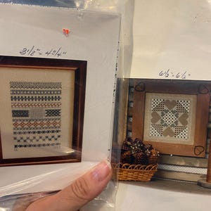 Pick a Kit: Hearts or Sampler - Diane Evans - Cross Stitch Embroidery Stitchery Kit - Something Different