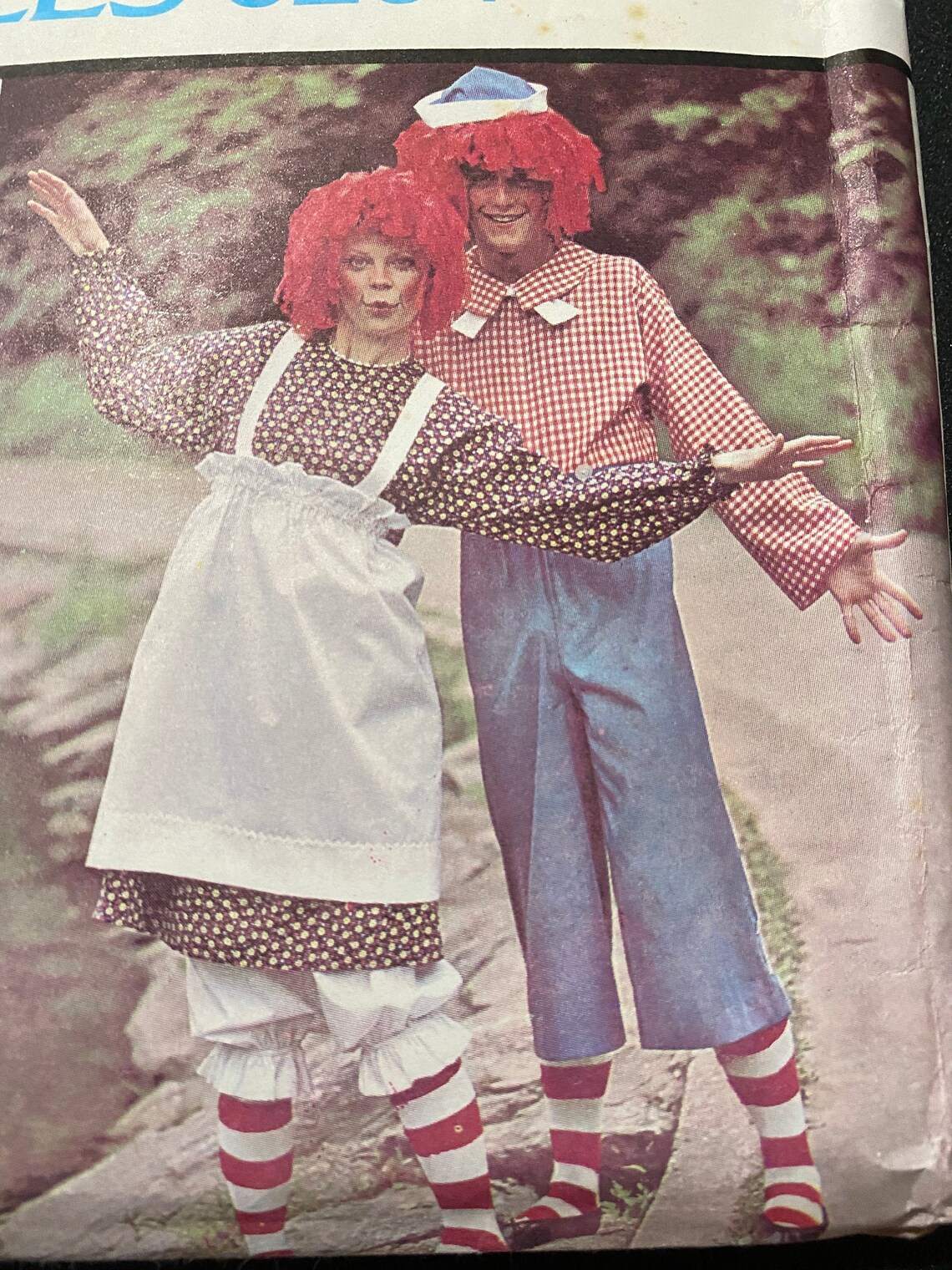 Raggedy Ann And Andy Costumes For Adults
 Raggedy Ann & Andy Adult costume McCall s 5254 Vintage