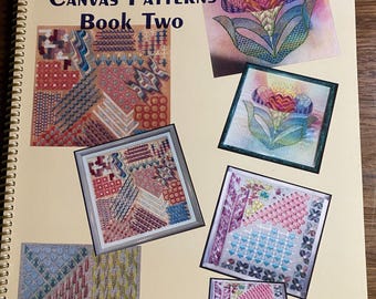 Marnie Ritter's Cavas Patterns Book 2 - Needlepoint Canvas Embroidery - Complete Guide to Stitches 1994  Techniques, Patterns / Instructions