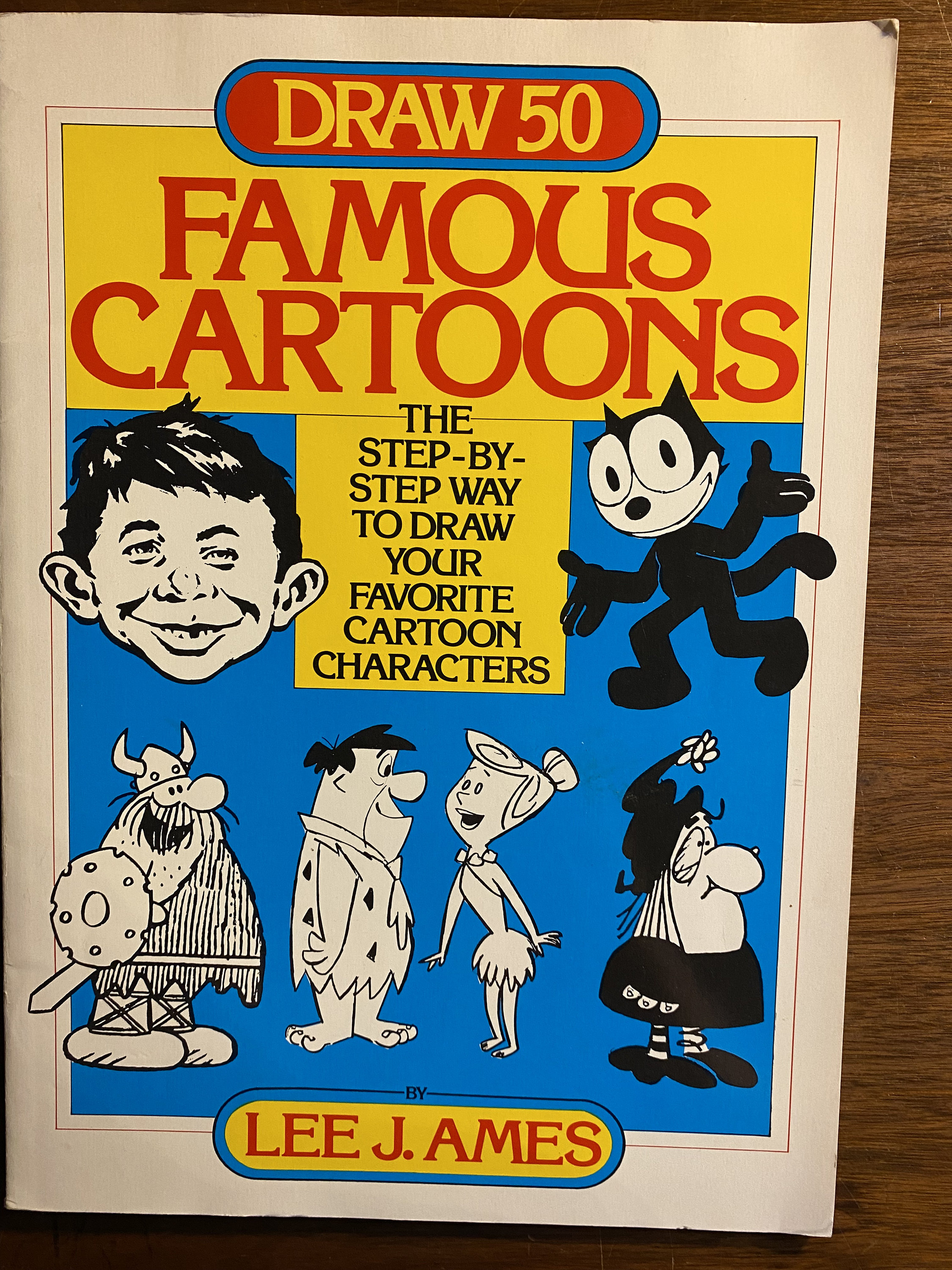 Draw 50 Famous Cartoons How to Lee Ames Art Instruction - Etsy
