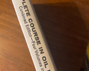 Komplett kurs i oljemålning - Olle Nordmark - Steg för steg-teknik, hur man målar olja, akryl - färdigheter - konstinstruktion - 1960