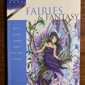 Fairies & Fantasy Watercolor Made Easy - Meredith Dillman - Walter Foster  WME4 - Art Instruction Technique Methods Art Lessons - 2009