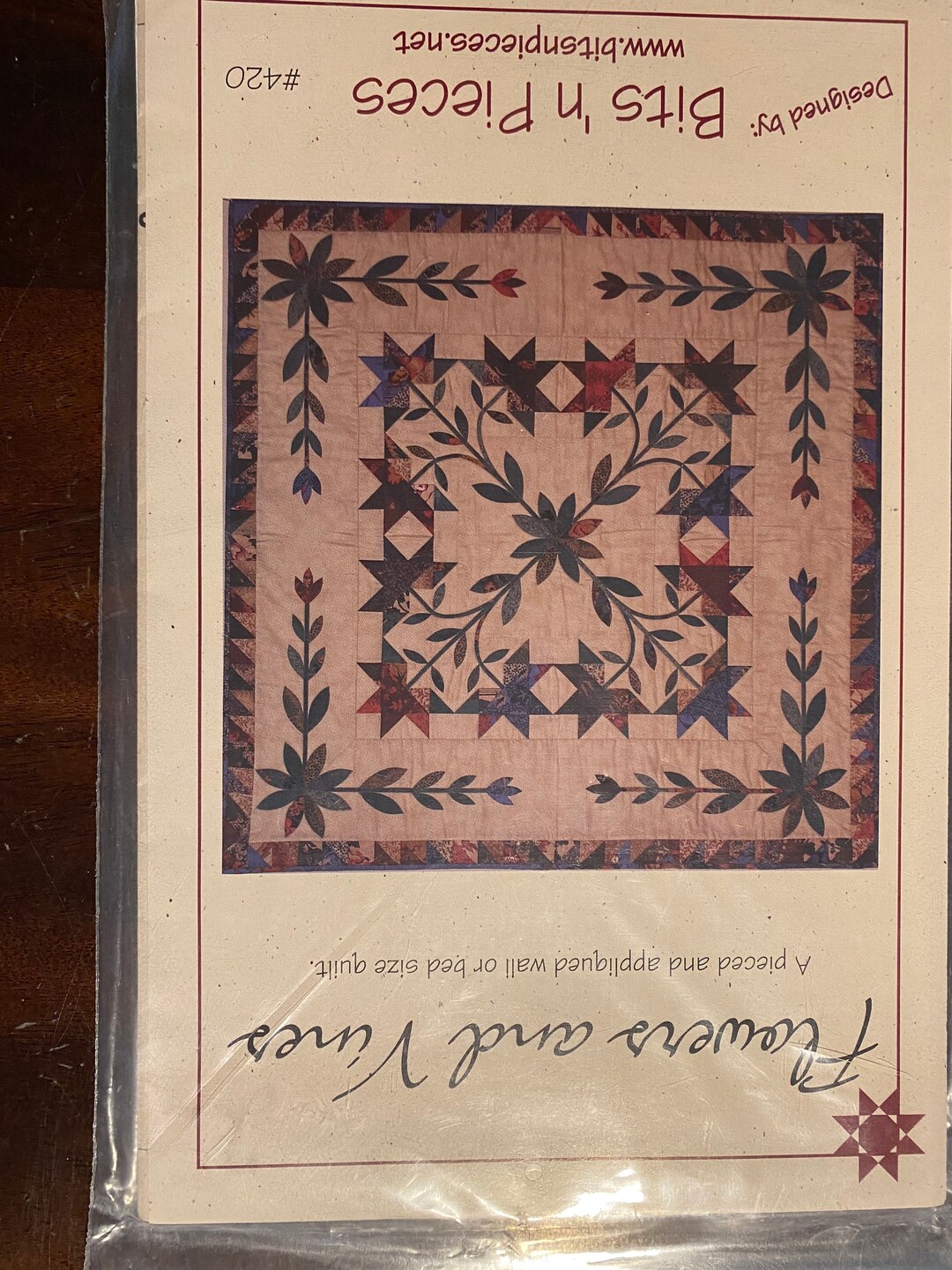 Flowers and Vines Quilt Block Patterns Julia Hale Bits N Etsy