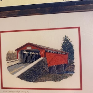 Wehrs täckta bro - Korsstygnsdiagram 016 - 1988 - Benjamin Evans -