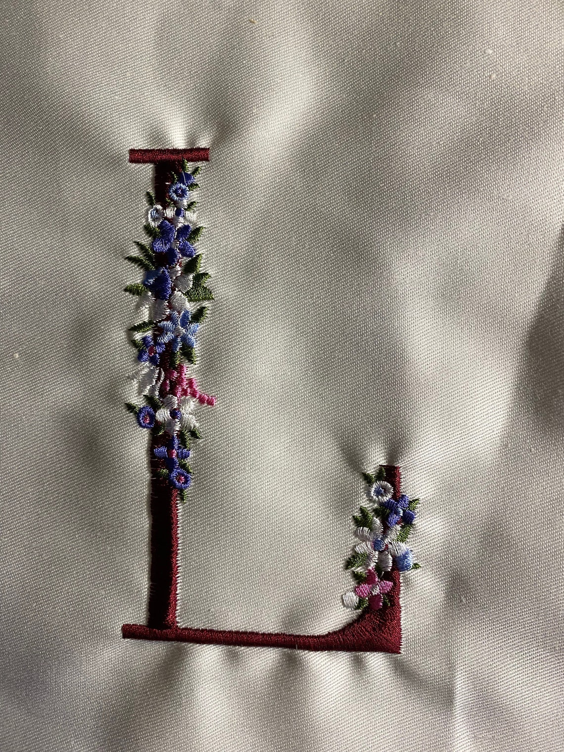 Maroon LOVE Letters ABC Quilt Block Each Square 8 - Etsy