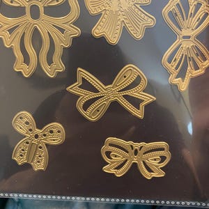 3D Beautiful Bow Dies Fustelle in metallo per lavori di carta, stampa, creazione di biglietti - Anna Griffin -