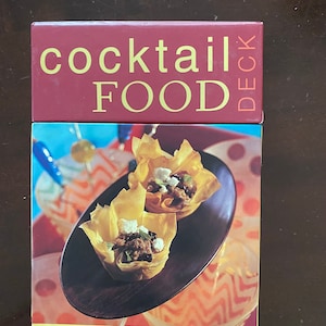 Cocktails Food -  Hors d&#39;Oeuvres - Appetizers - Sara Whiteford / Mary Barber - 2003 - Recipes Entertaining Foods - Finger Food
