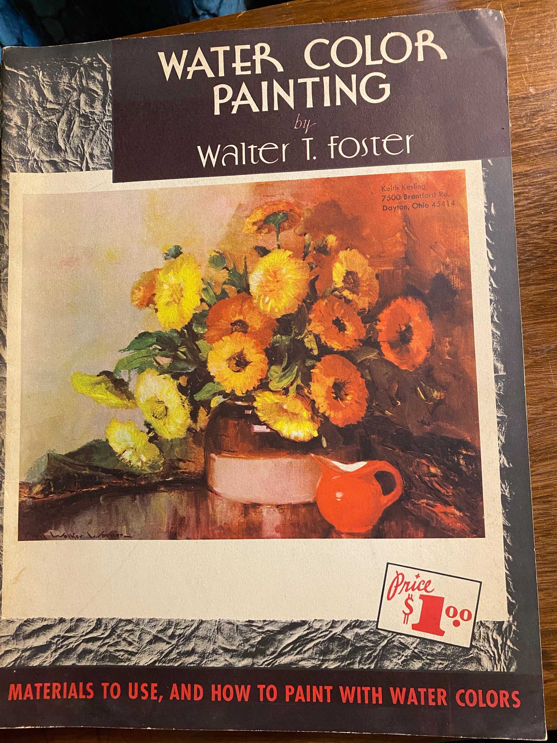 2 Walter Foster Art Books Watercolors Step-by-Step How to Draw and Paint