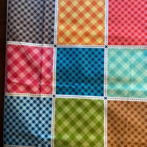 Mönsterlappar för quilt - Tygpanel / Block - 86 x 112 cm - Quiltöverdel eller baksida med sömnadslinjer - Bee Basics 2017