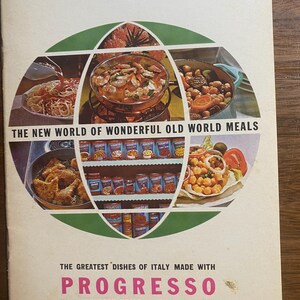 Greatest Dishes of Italy Made With Progresso - Italian Cooking -  Traditional Dishes / Recipes - Cookbook