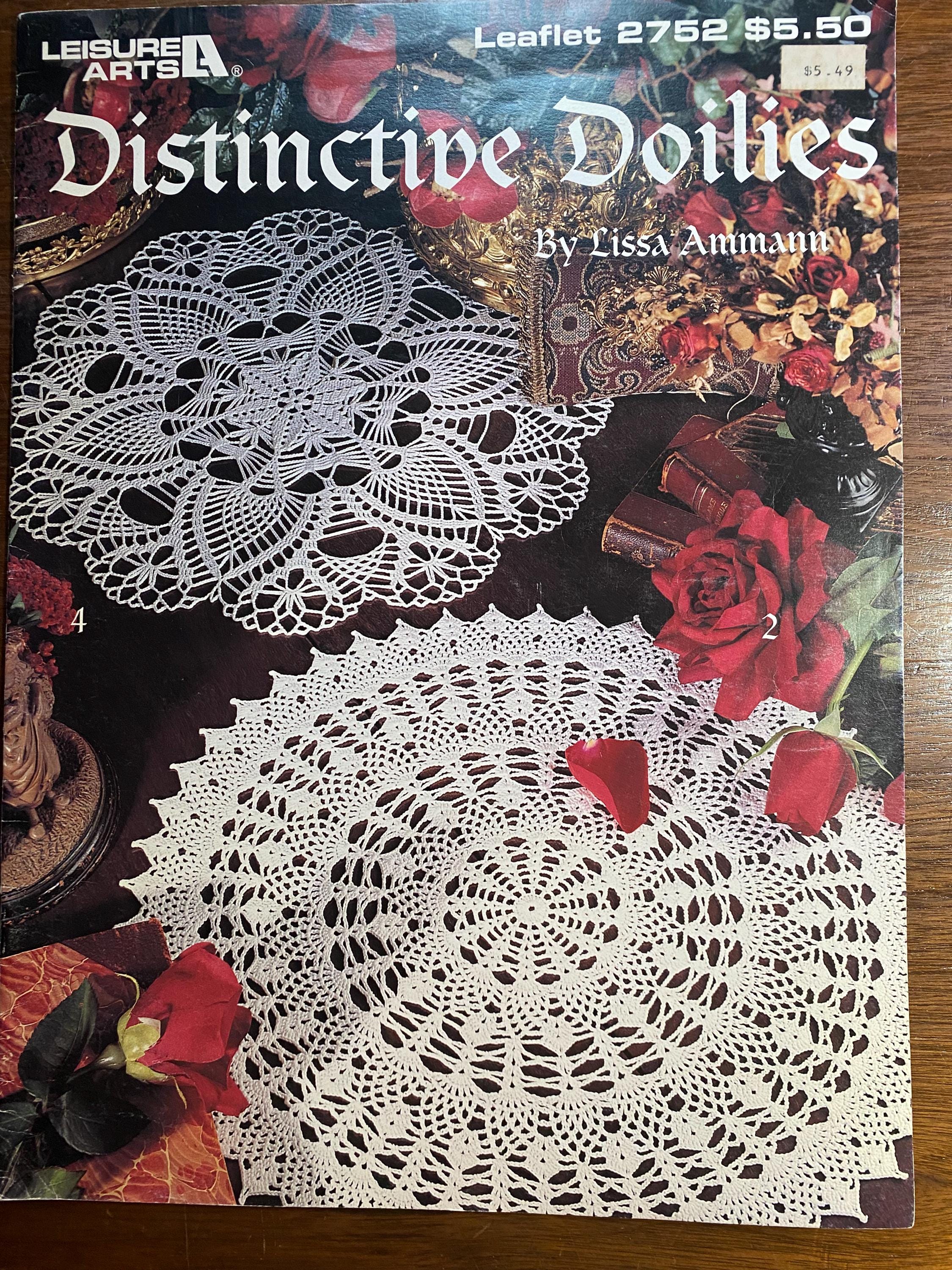 Distinctive Doilies Leisure Art 2752 6 Doily Crochet Patterns