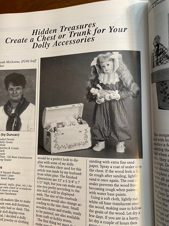 Doll Makers Workshop Magazine Vol 9 No 1 April / May 1994