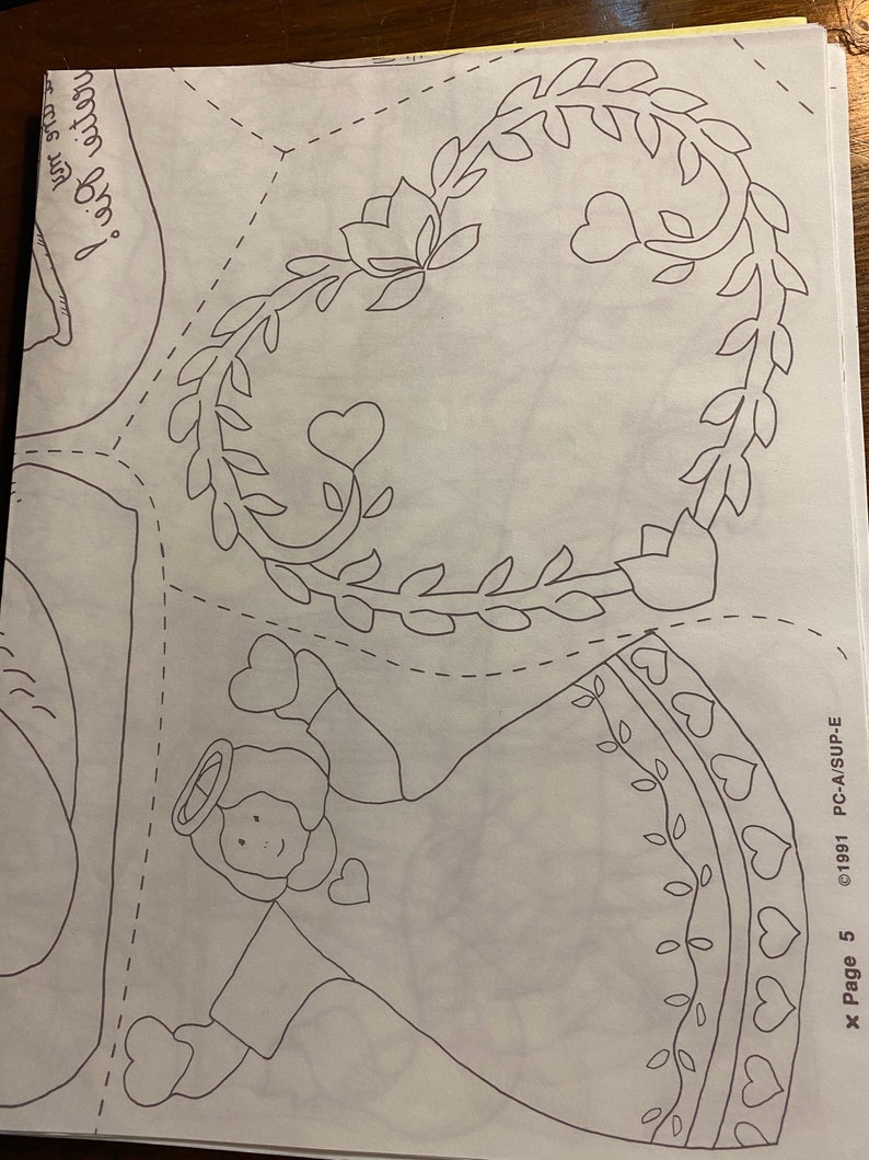 16 Sheets Iron on Transfers Ready to Paint Embroider Etsy