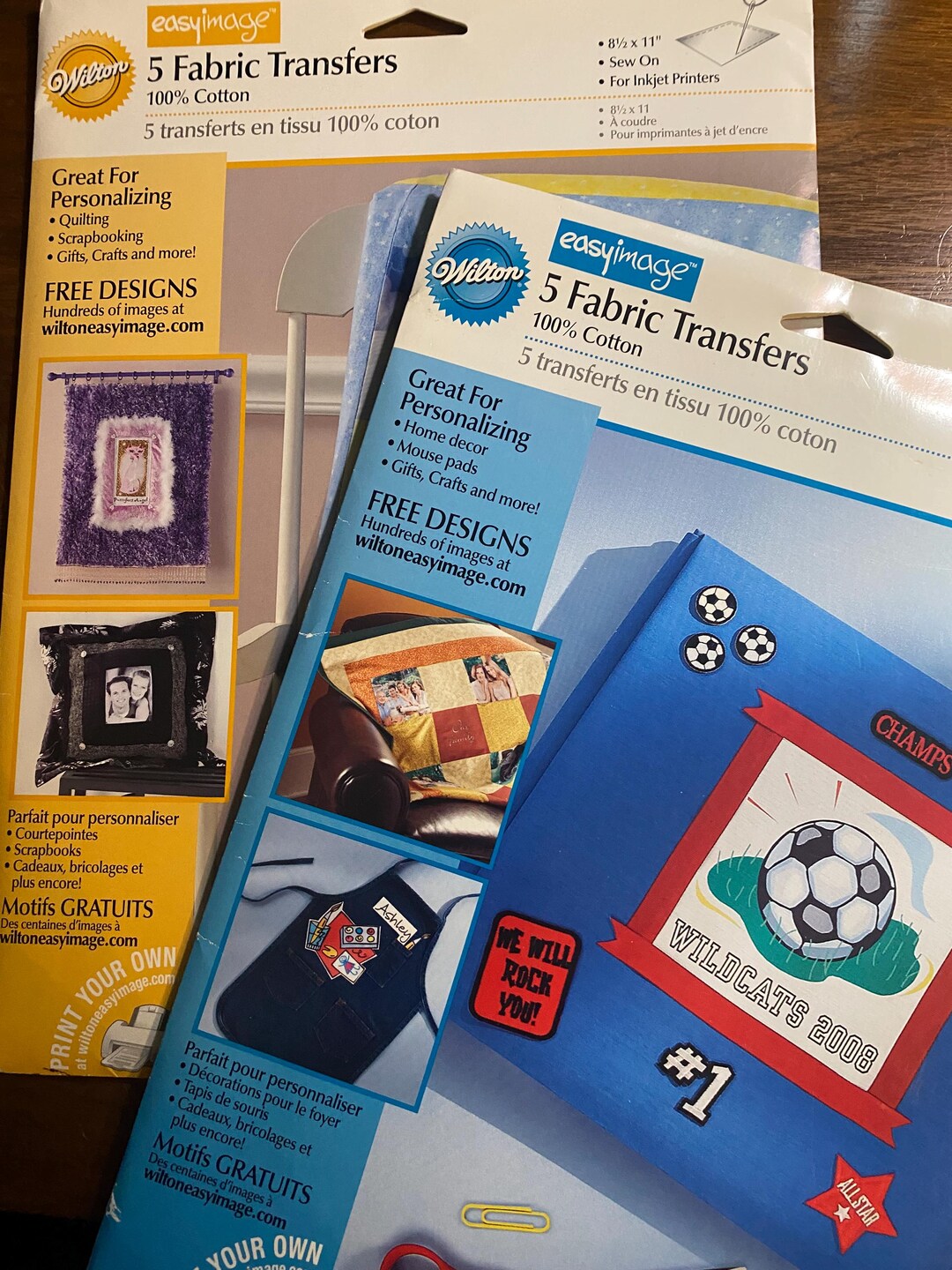 Fabric Transfer Sheets for Ink Jet Printers - Sewing Quilting Etc - 3 ...