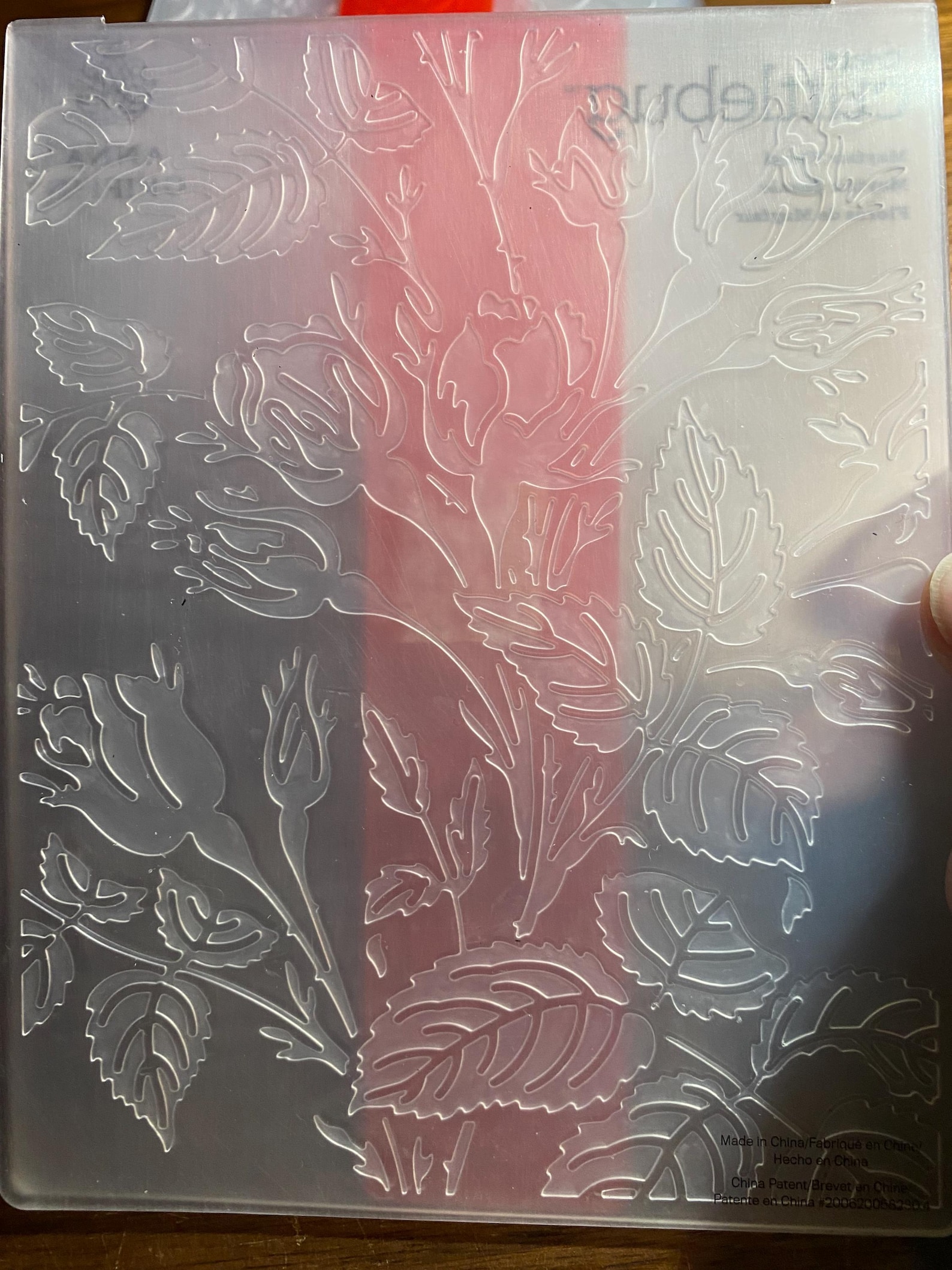 Anna Griffin Circuit Cuttlebug Embossing Folder Decorative Pick ...