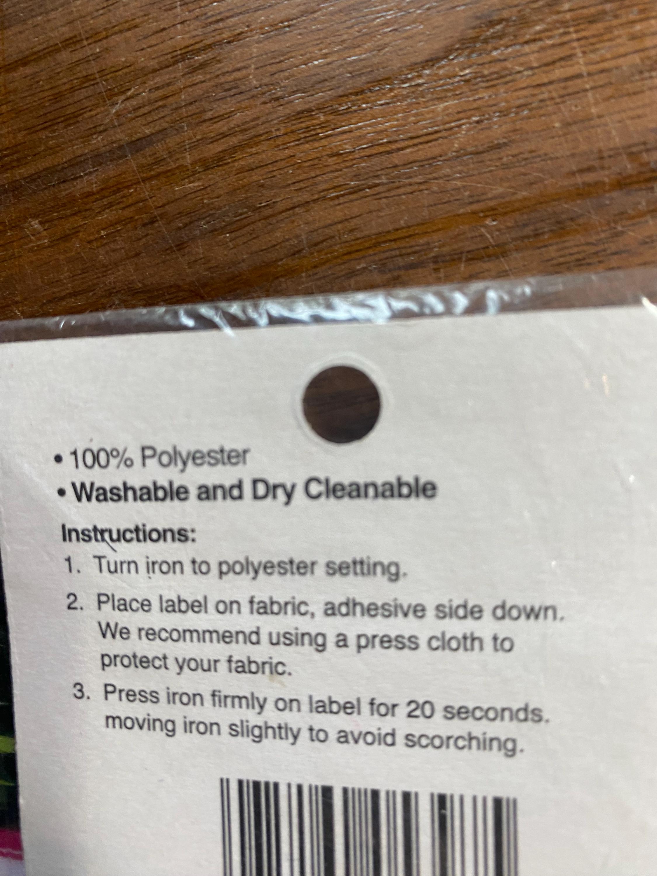How to Make Your Own Iron On Labels for Clothes With a Cricut - The