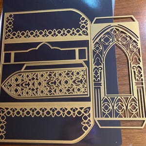 Shutter Card Cattedrale Die - Metall Dies ist die Papierherstellung, Druckherstellung, Kartenherstellung - Anna Griffin -